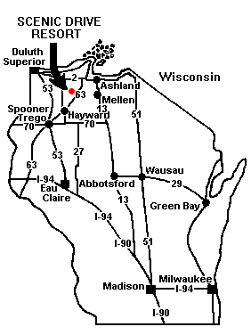 Wisconsin Map