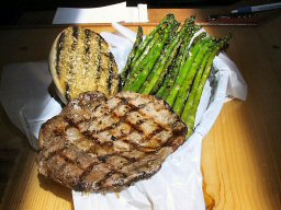 Ribeye and Asparagus